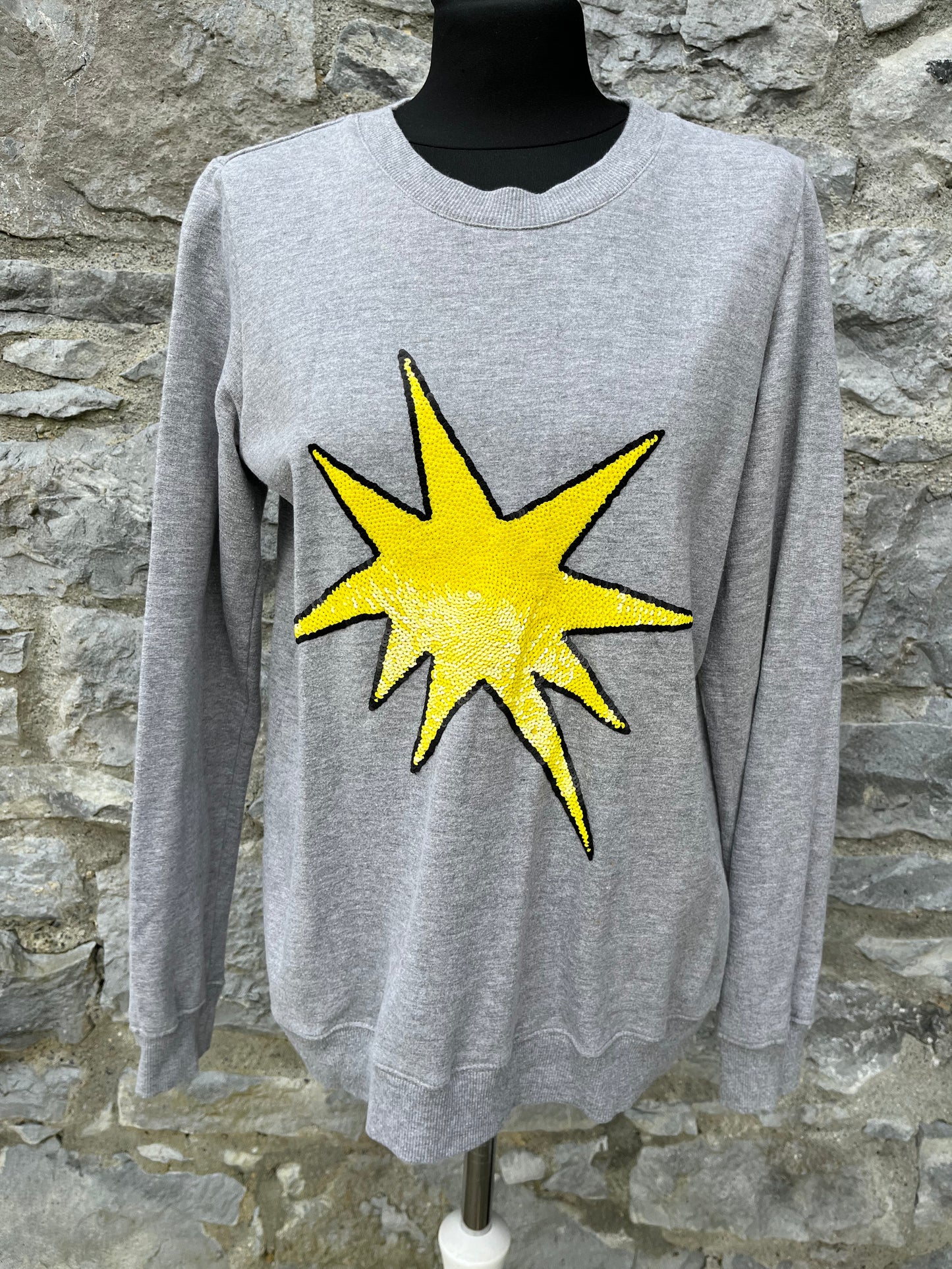 Sequin star sweatshirt uk 10-12