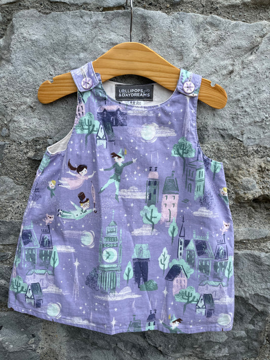 Peter Pan pinafore   6-12m (68-80cm)