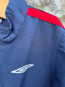 90s Umbro navy sport jacket  6-9m (68-74cm)
