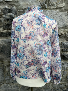 90s floral top uk 10-12