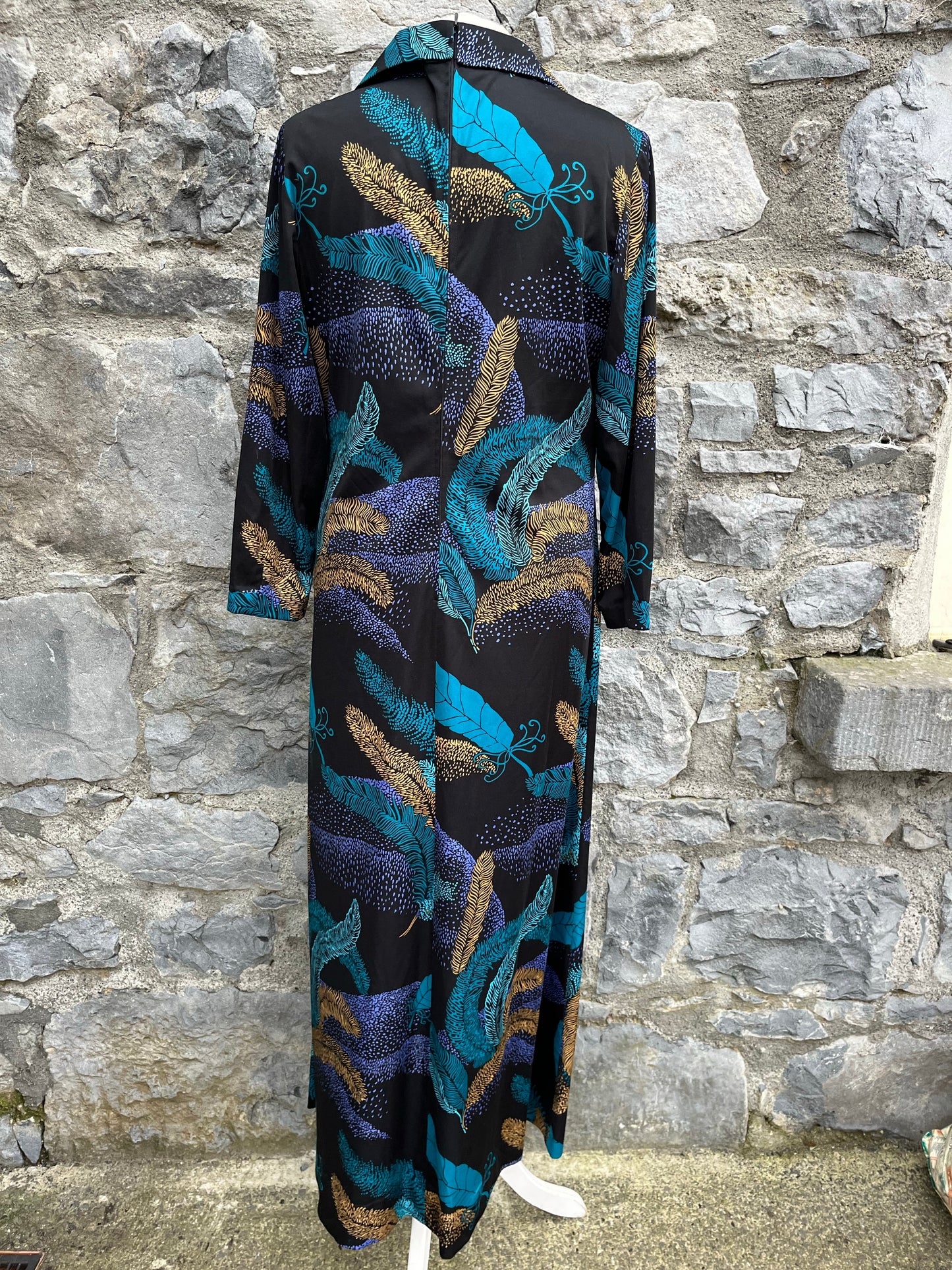 Feathers maxi dress uk 10