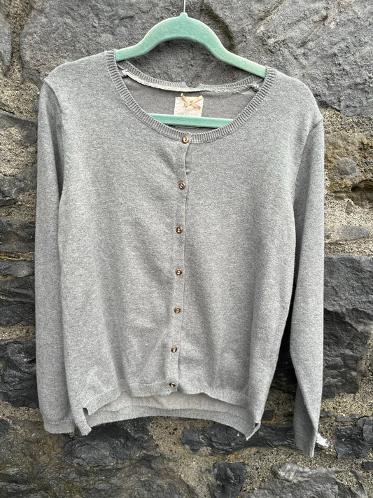 Grey cardigan  9y (134cm)