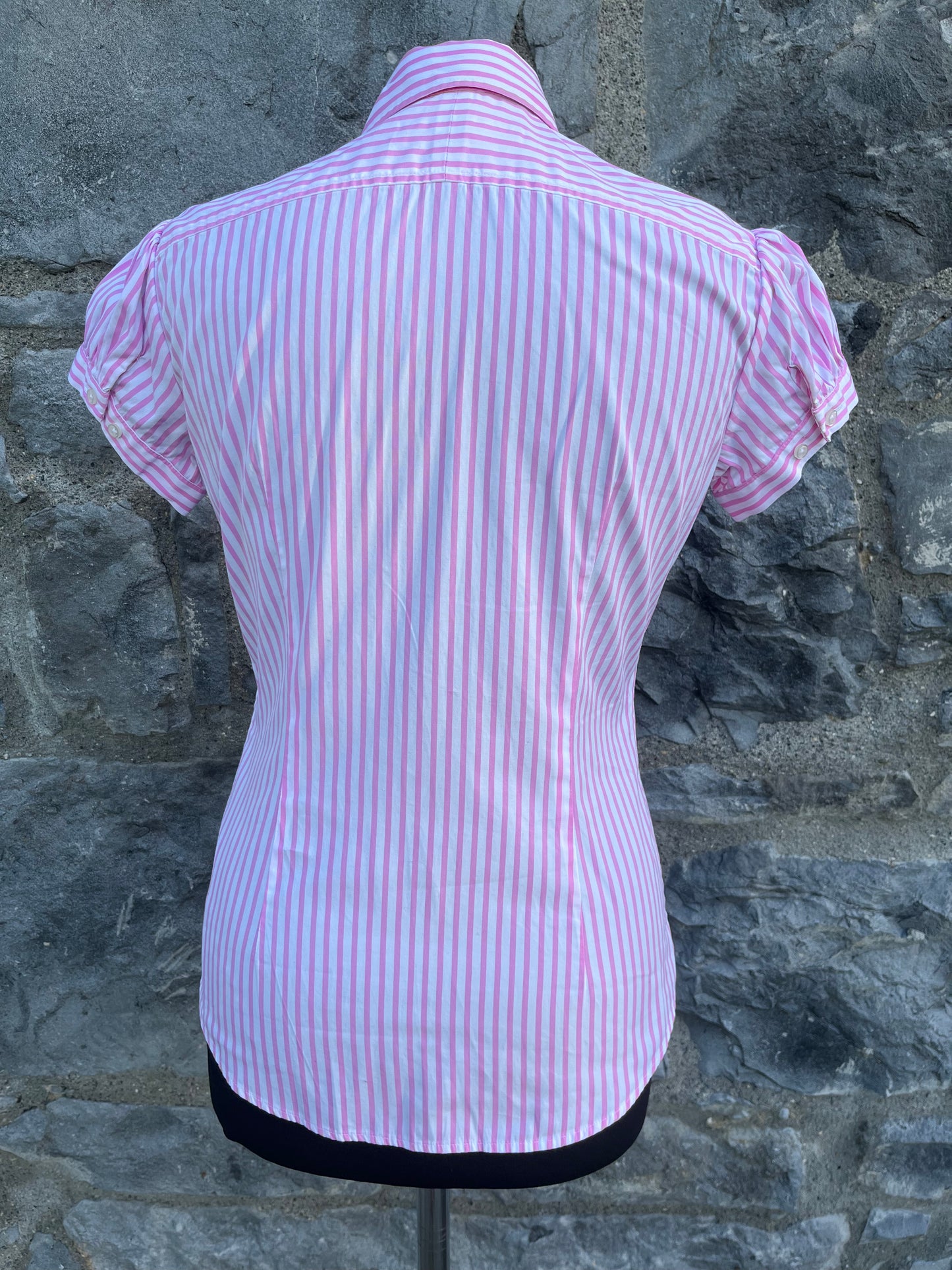 RL Pink stripy shirt uk 6-8