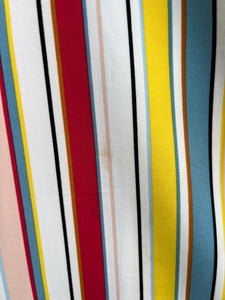 Colourful stripy culottes  uk 8