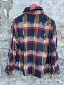 Brown check flannel shirt   4-5y (104-110cm)