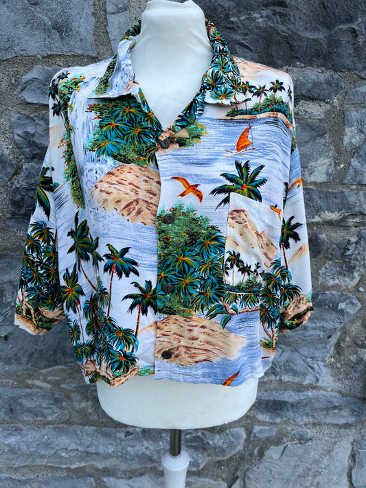 Reworked Hawaiian shirt  uk 12-14