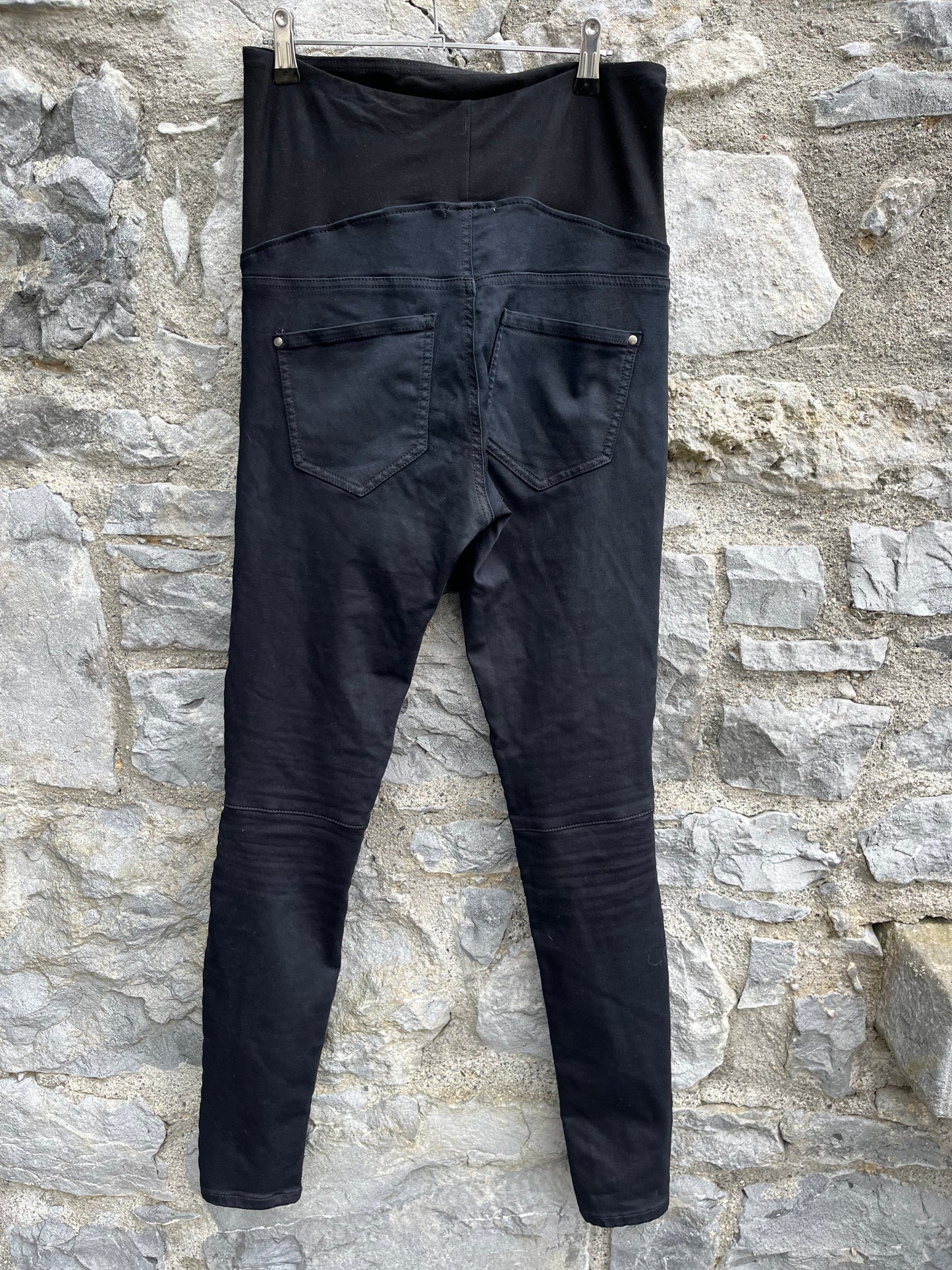 Maternity black pants   uk 10