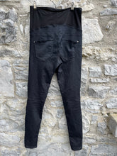 Load image into Gallery viewer, Maternity black pants   uk 10
