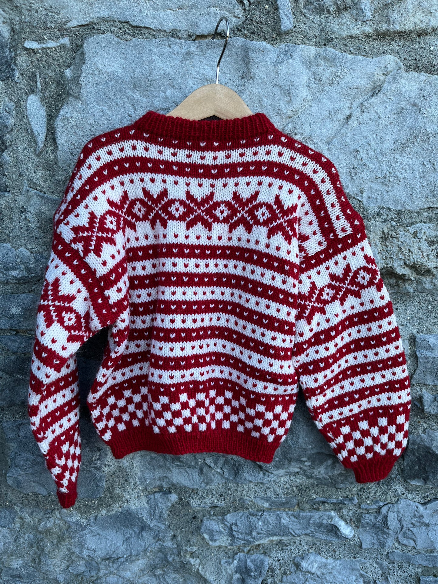 Christmas woolly jumper   5y (110cm)