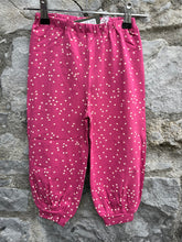Load image into Gallery viewer, Pink hearts pants  18-24m (86-92cm)
