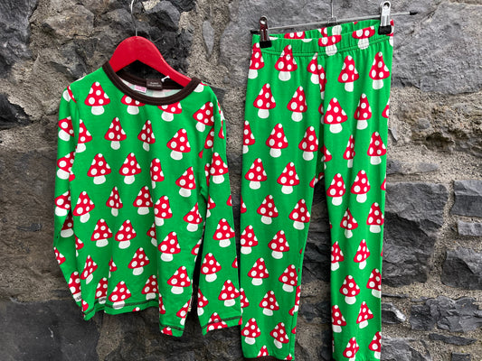 Mushroom pjs   7-8y (122-128cm)