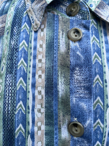 Aztec panels shirt uk 14-16