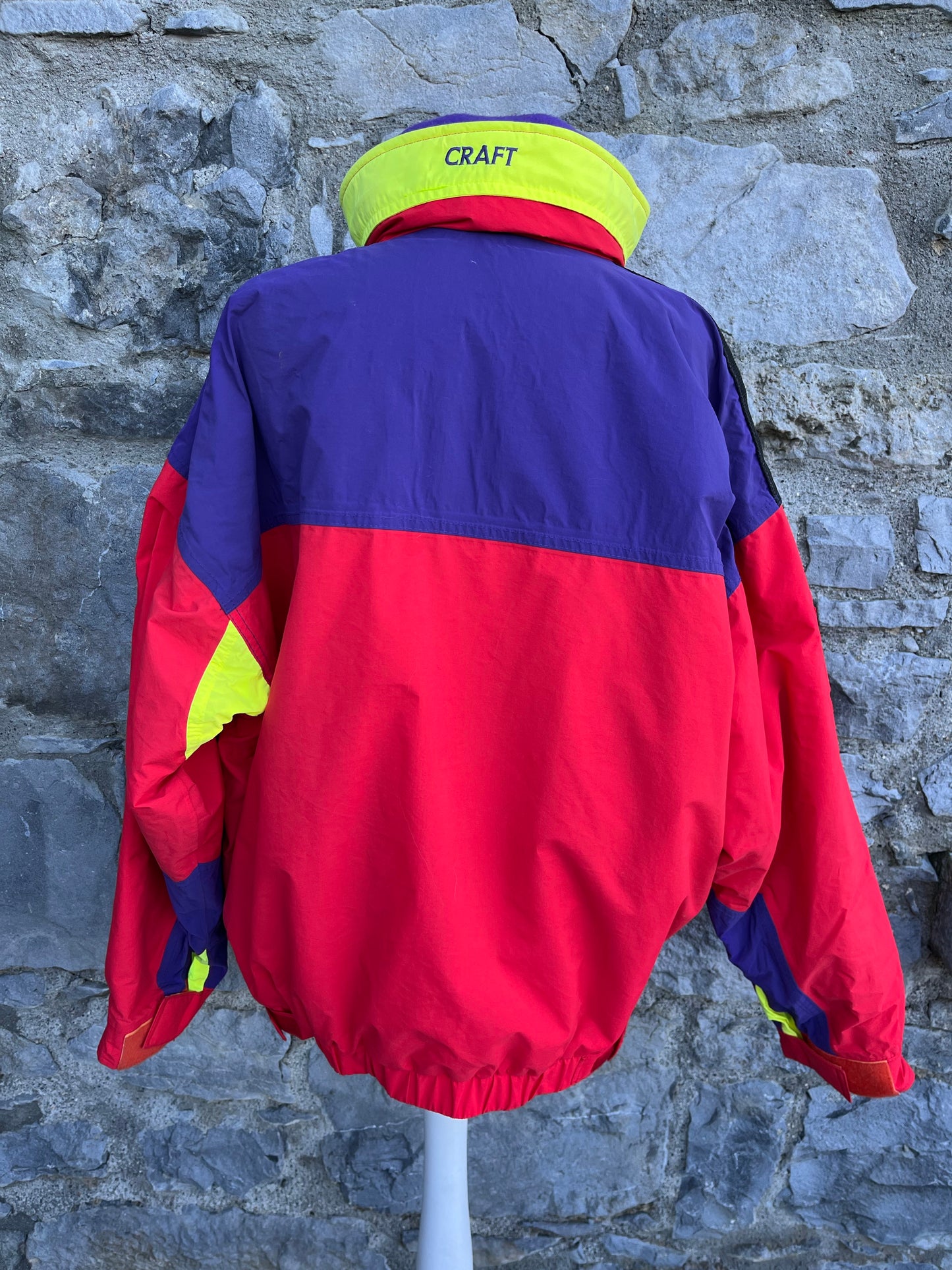 Red&purple jacket    Medium