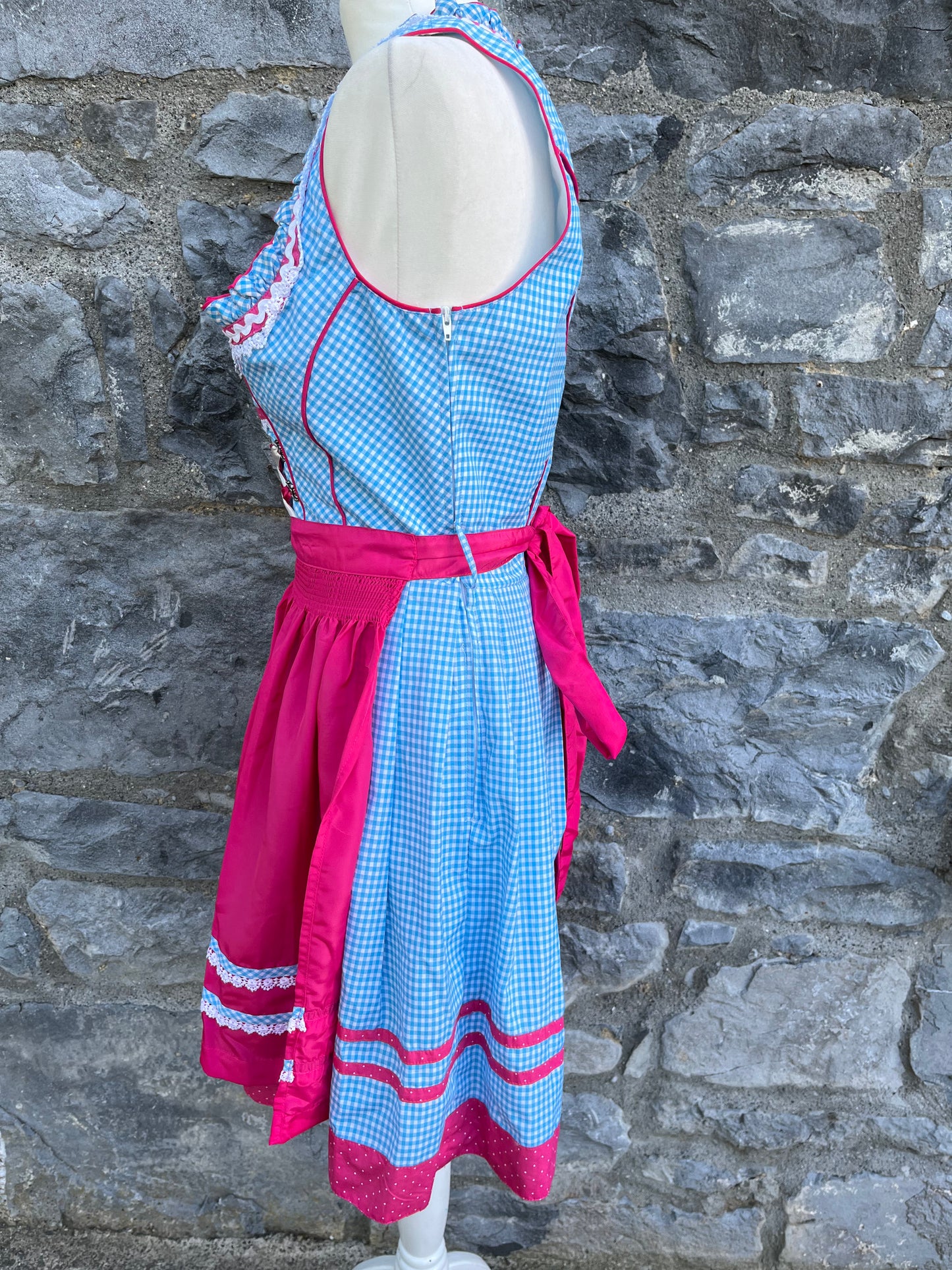 Bavarian style dress uk 6-8