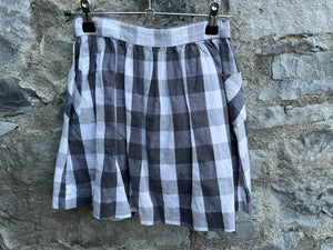 Black check skirt   4-5y (104-110cm)