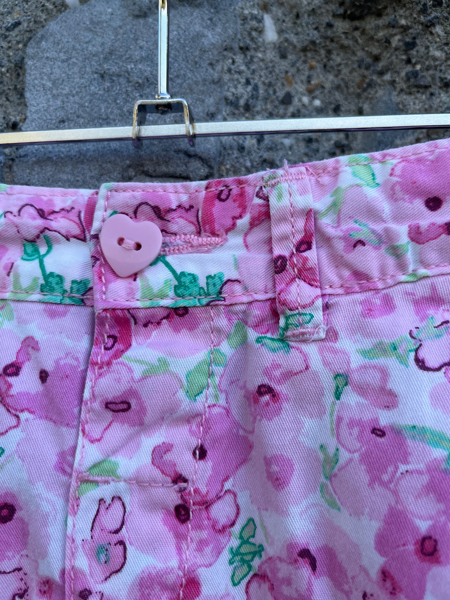 Floral shorts  12-18m (80-86cm)