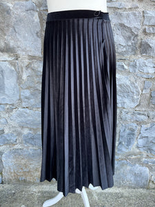 Velvet pleated skirt   uk 10