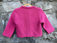 Load image into Gallery viewer, Pink Bavarian cardigan   9-12m (74-80cm)
