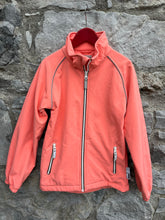 Load image into Gallery viewer, Orange soft shell jacket   10y (140cm)
