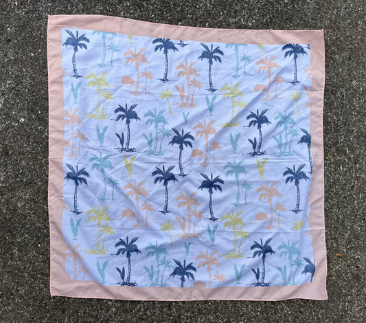 Palm trees scarf