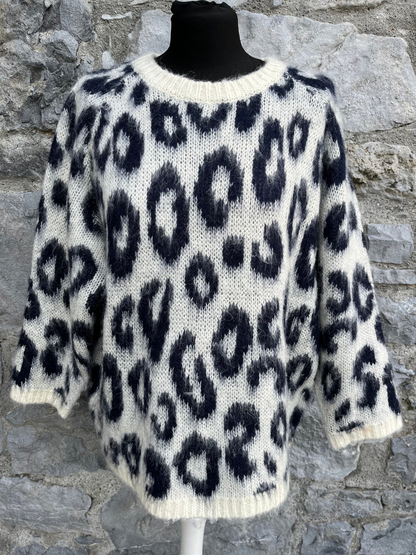 Leopard print jumper uk 14