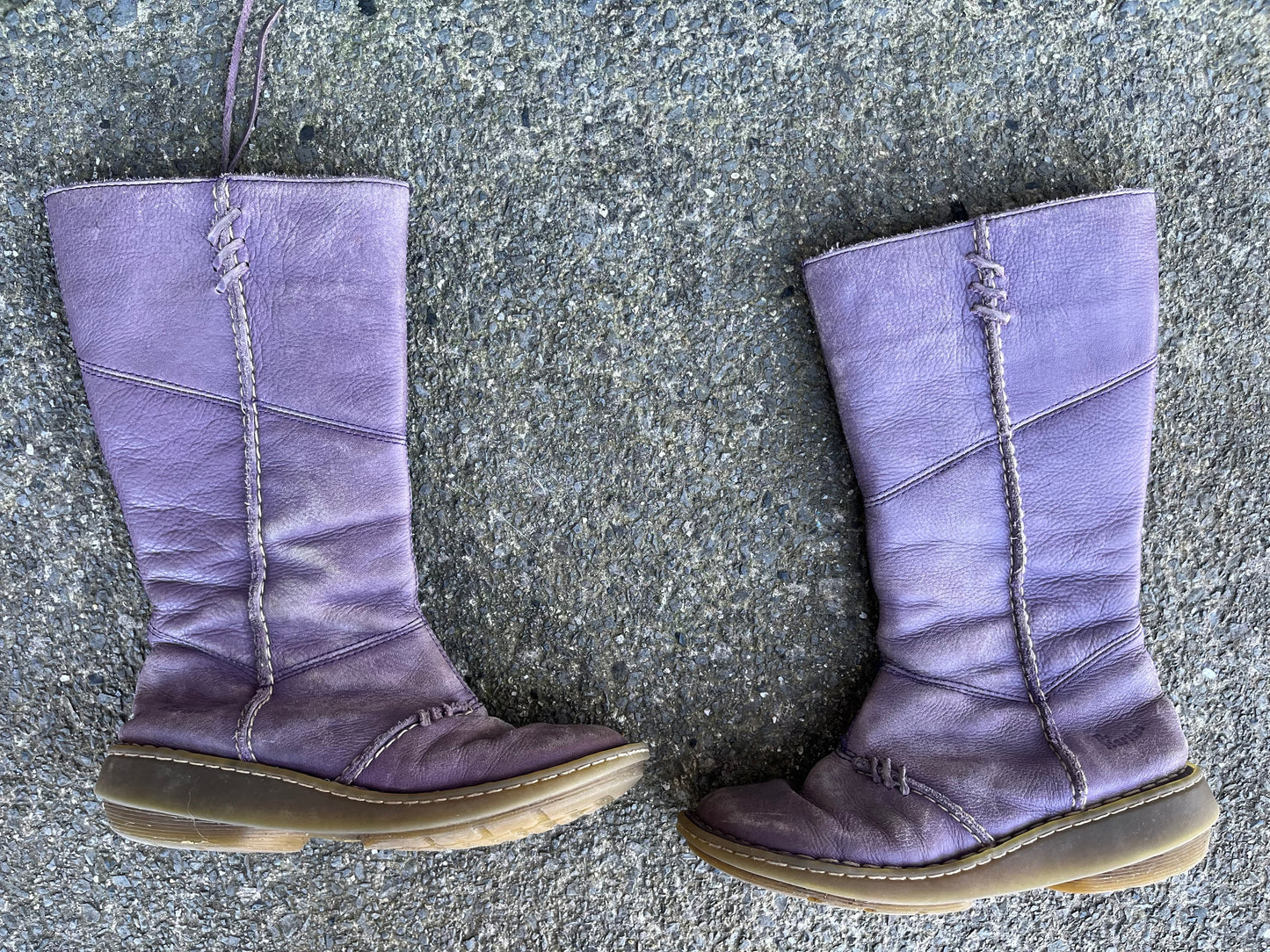 Lilac boots   uk 3 (eu 36)