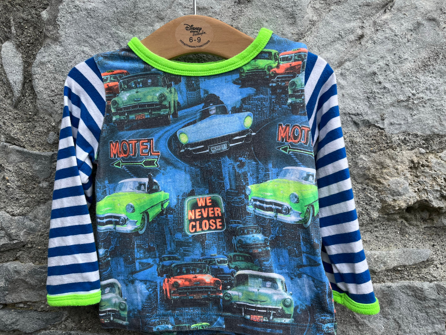 Vintage cars top  9-12m (74-80cm)