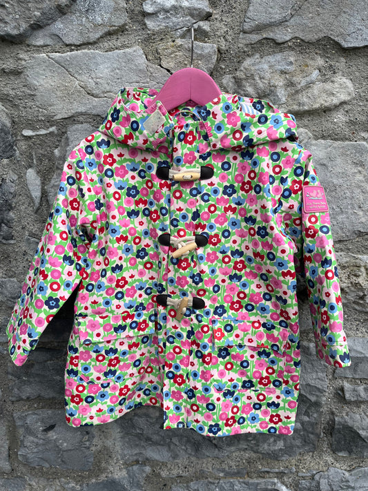 Flower raincoat   3-4y (98-104cm)