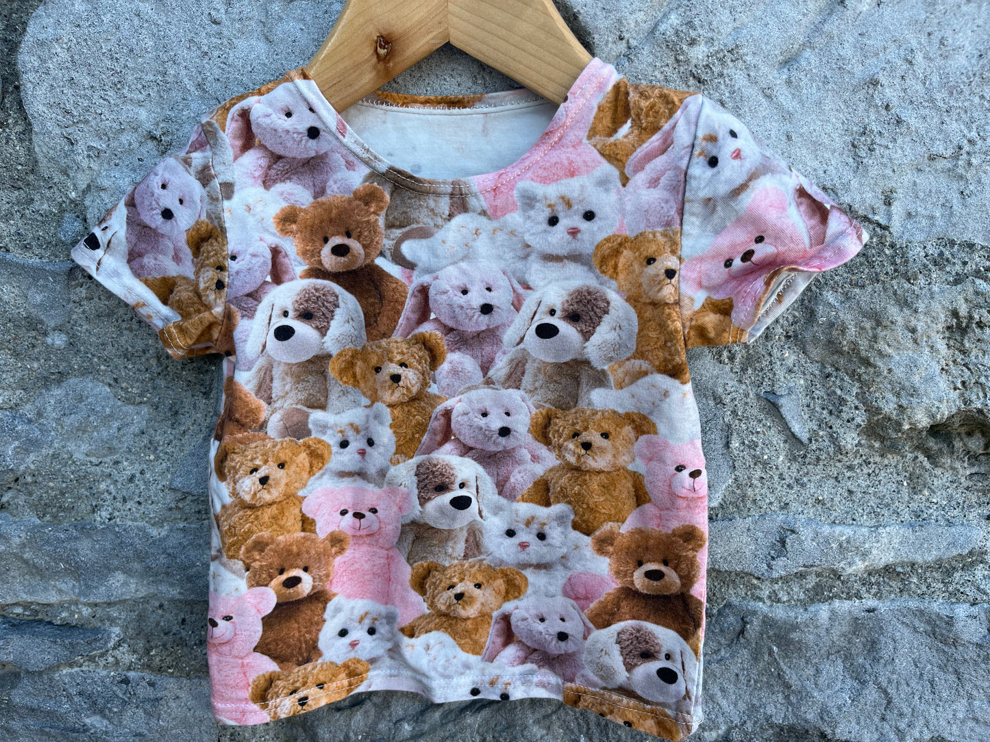 Teddies top   6-9m (68-74cm)