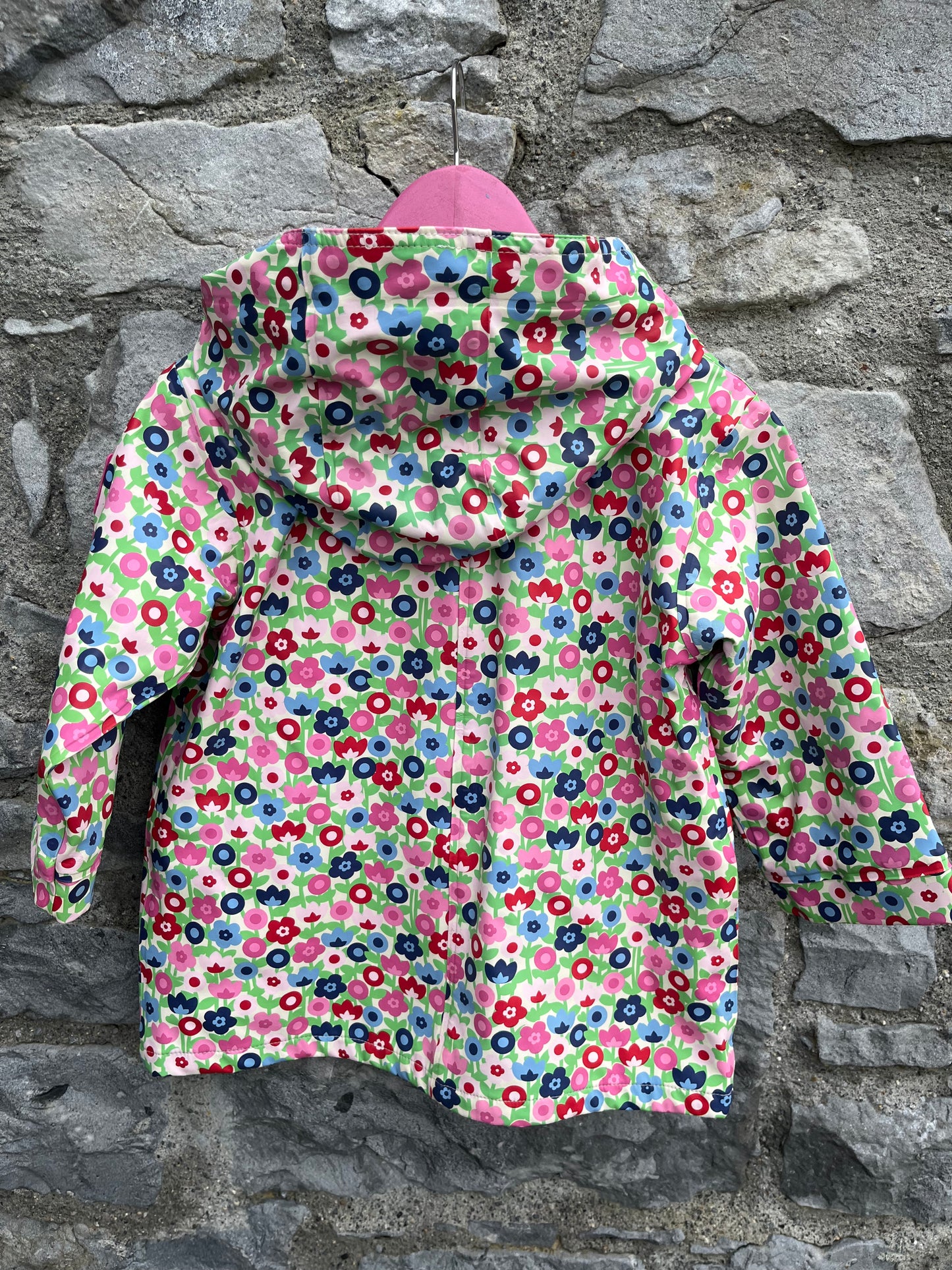 Flower raincoat   3-4y (98-104cm)