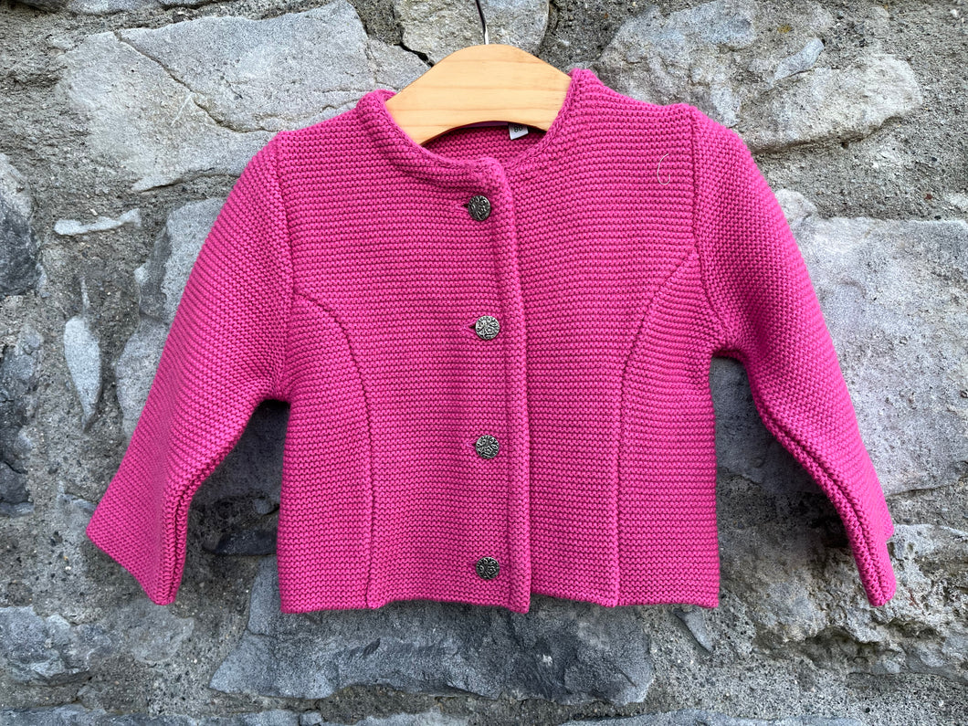 Pink Bavarian cardigan   9-12m (74-80cm)