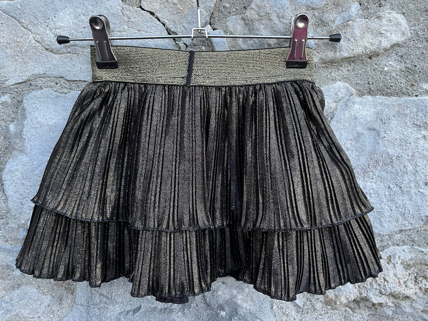 Black sparkly skirt  18-24m (86-92cm)