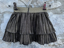Load image into Gallery viewer, Black sparkly skirt  18-24m (86-92cm)

