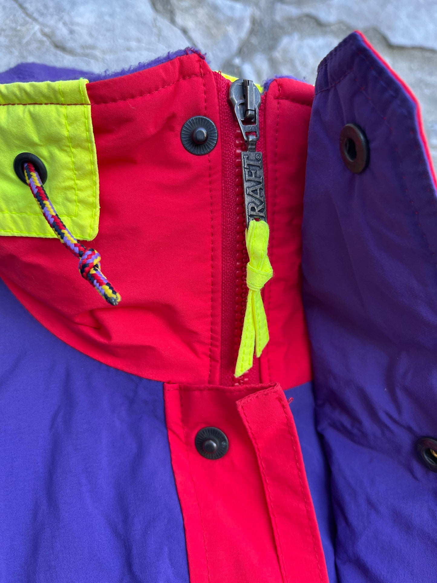 Red&purple jacket    Medium