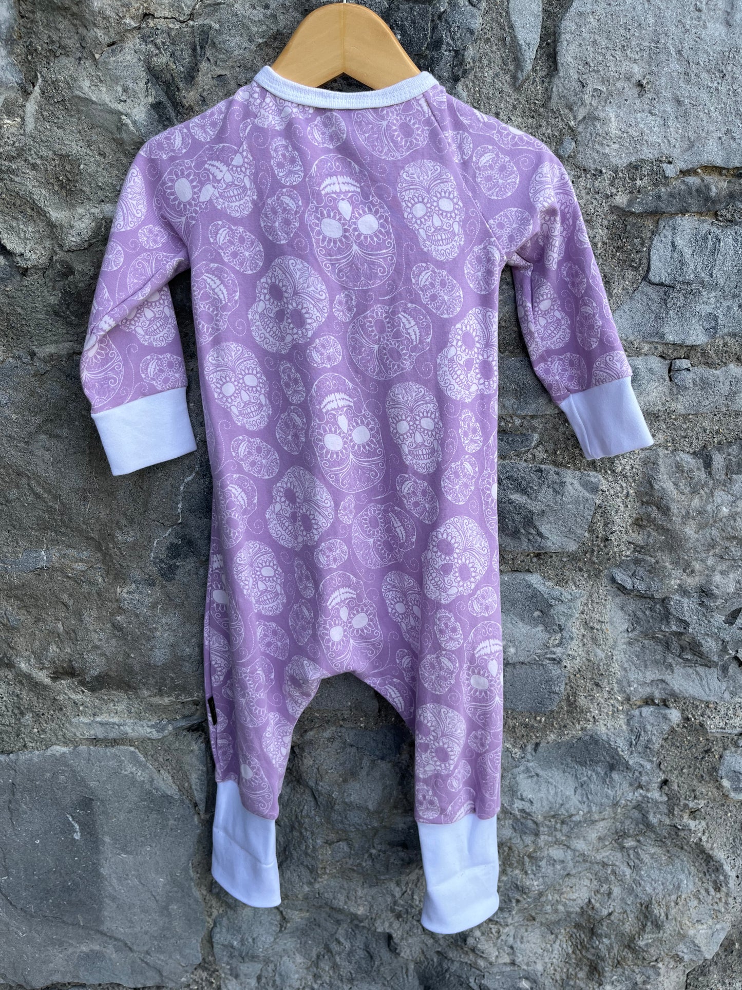 Sugar skulls onesie  6-9m (68-74cm)