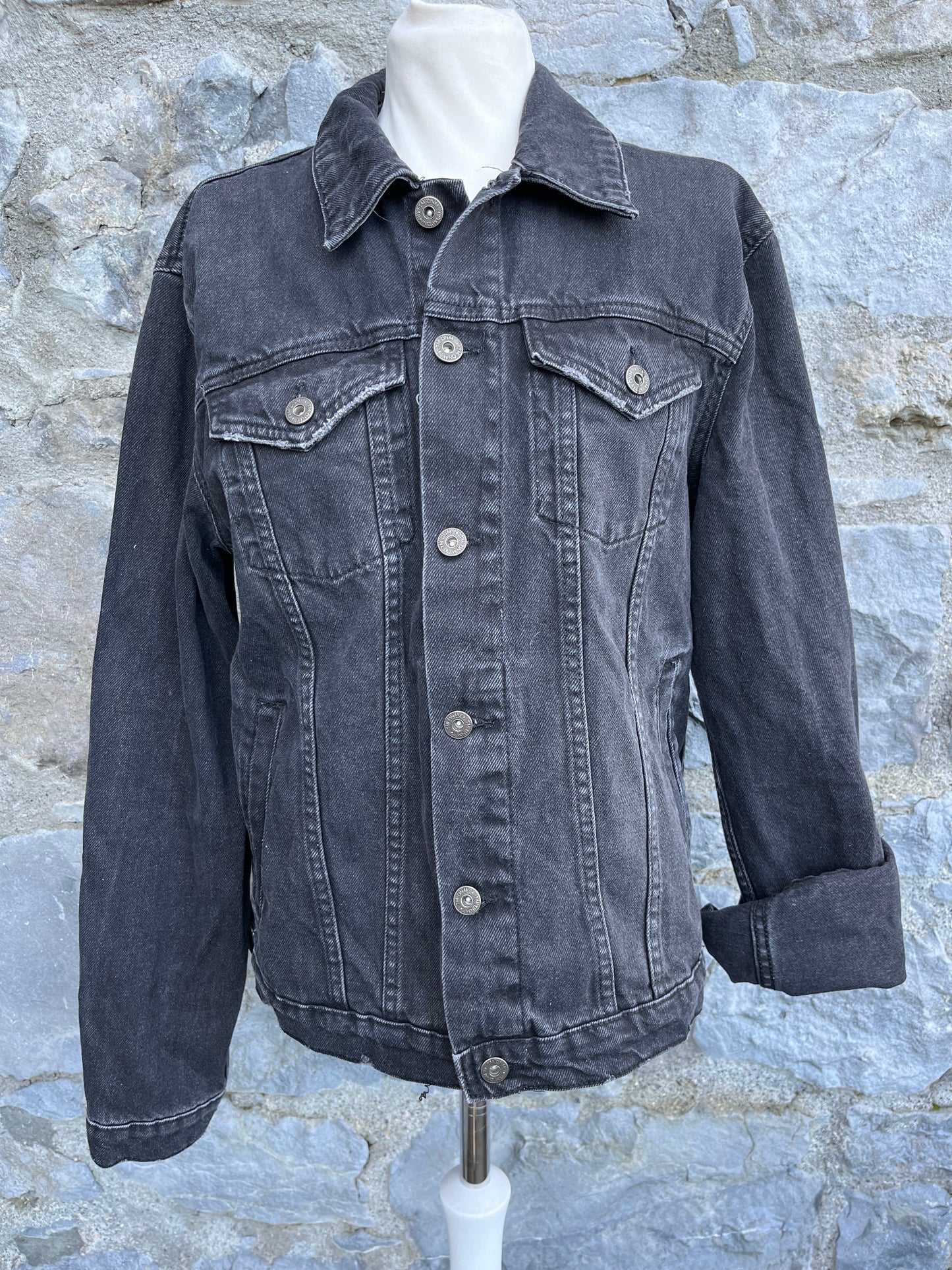 Black denim jacket uk 12