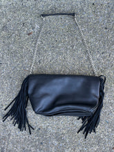 Load image into Gallery viewer, Black bag with tassels
