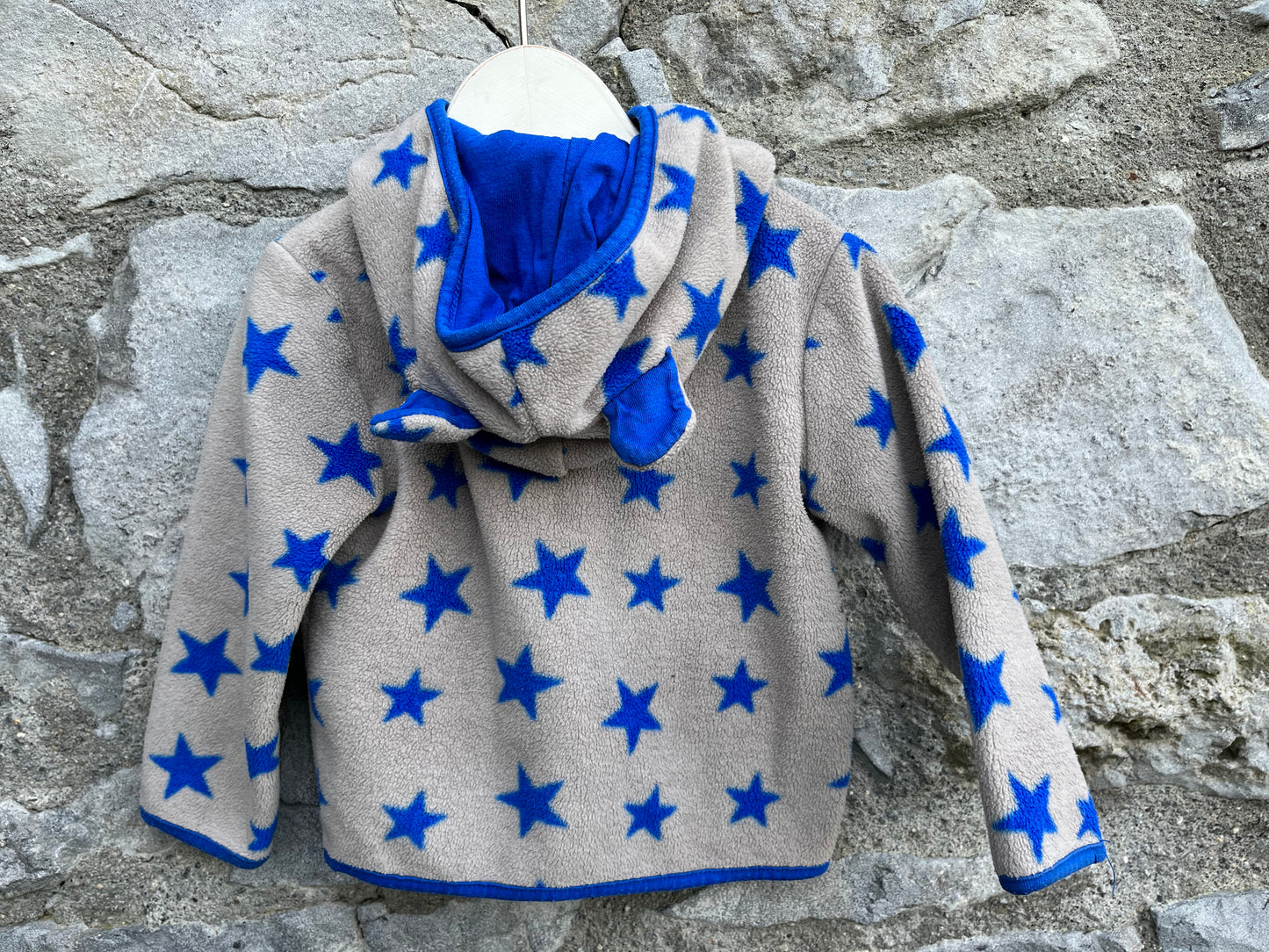 Blue stars fleece   3-6m (62-68cm)