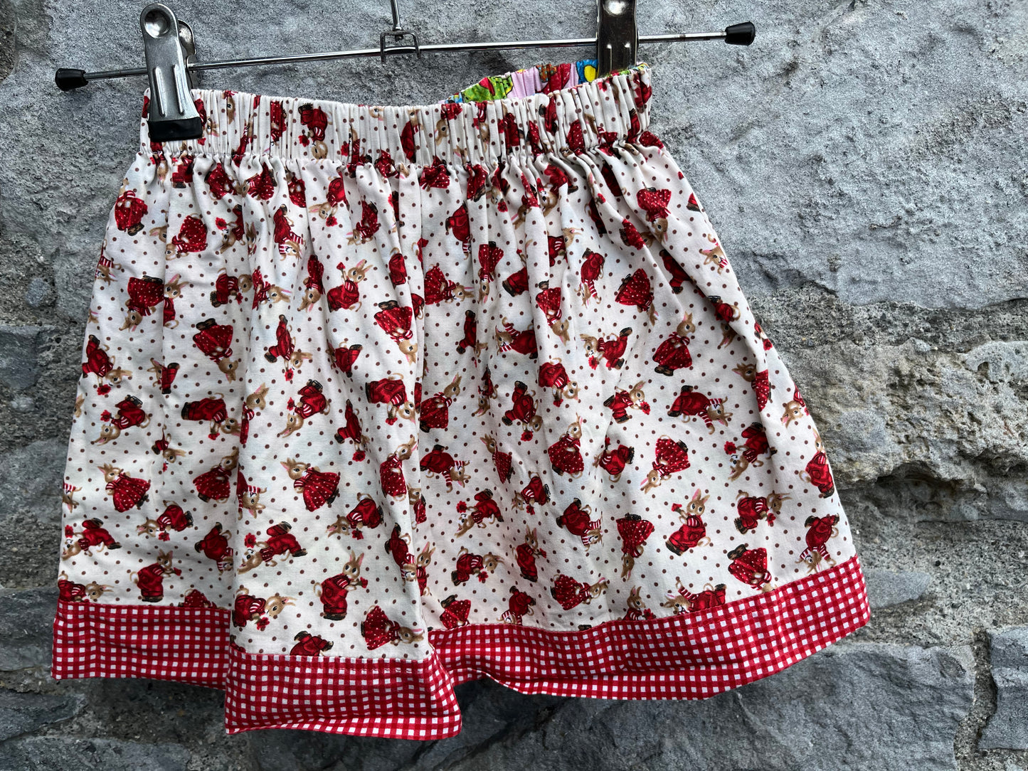 Birds&bunnies skirt   3-4y (98-104cm)