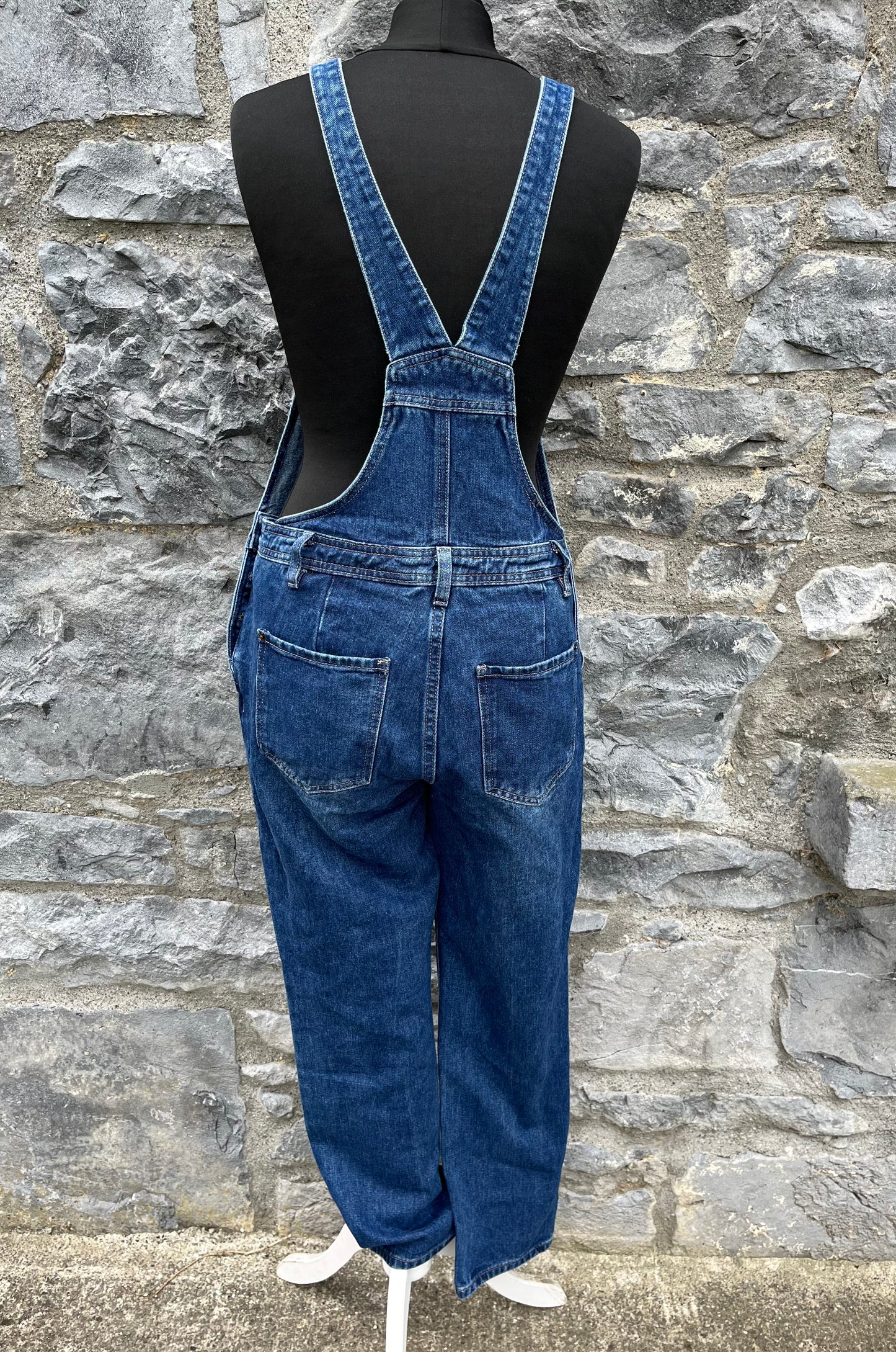 Denim dungarees uk 8