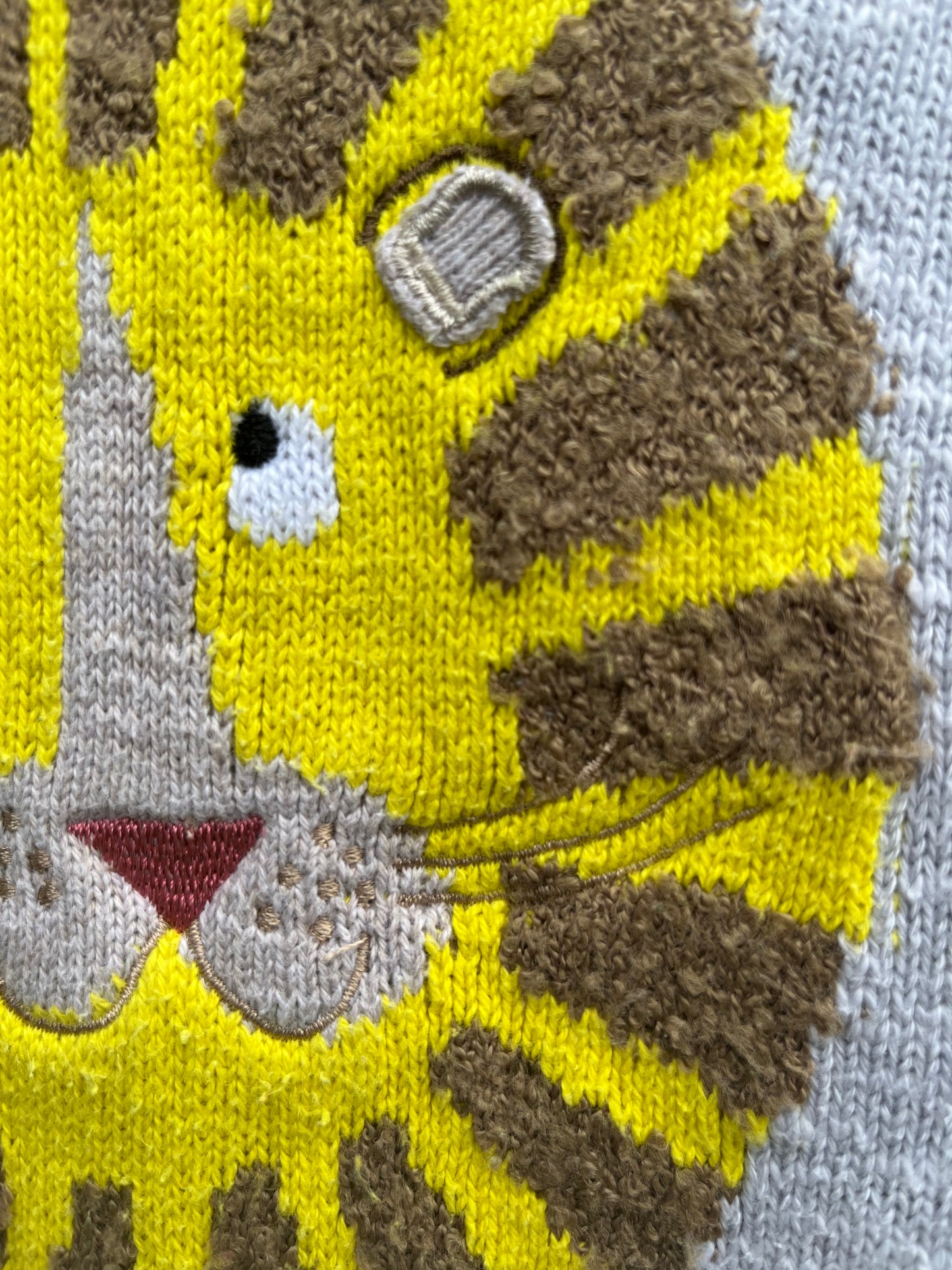 Lion jumper  6-9m (68-74cm)