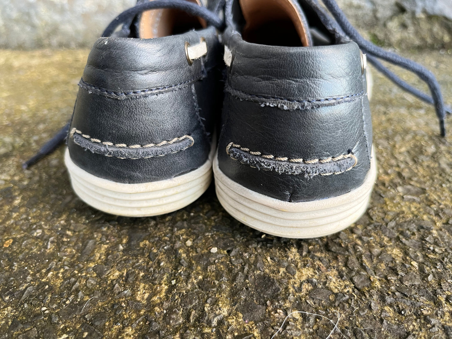 Navy shoes  uk 2 (eu 35)