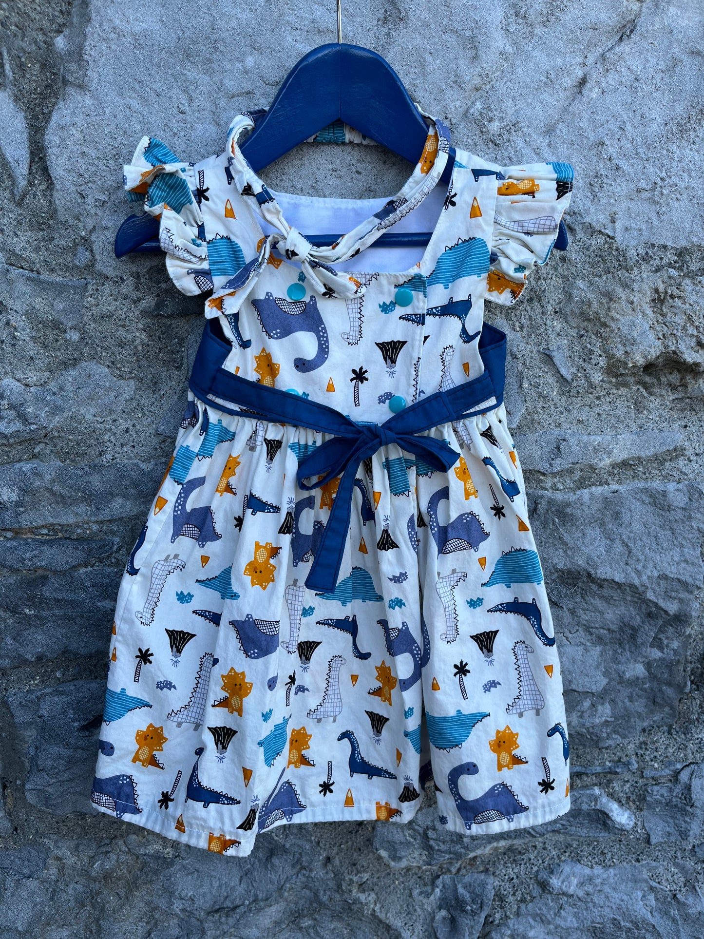 Dinosaurs dress    12-18m (80-86cm)