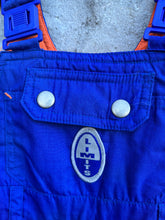 Load image into Gallery viewer, 80s blue snow pants   6-9m (68-74cm)
