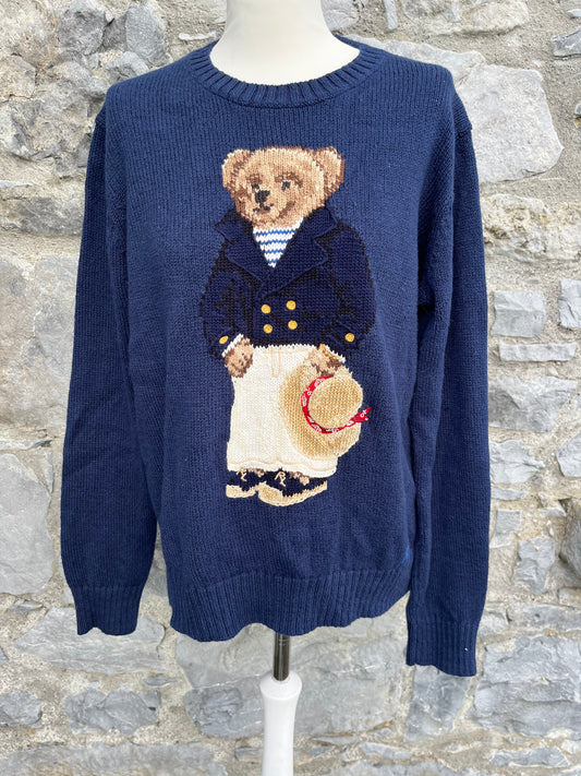 Teddy bear jumper Small or uk 10-12