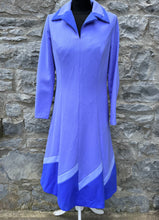 Load image into Gallery viewer, 70s purple dress uk 8-10
