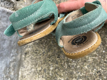 Load image into Gallery viewer, Teal sandals   uk 10 (eu 28)
