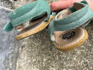 Teal sandals   uk 10 (eu 28)