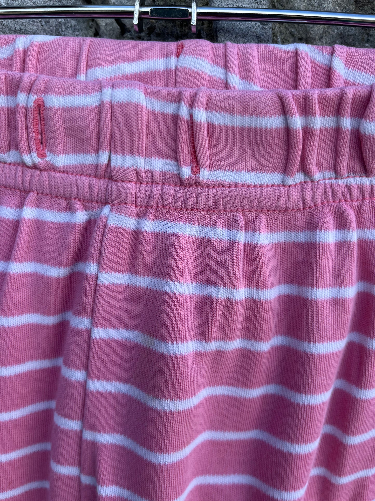 Pink stripy pants    18-24m (86-92cm)