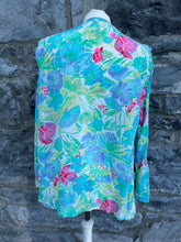 Load image into Gallery viewer, 80s floral blazer uk 14
